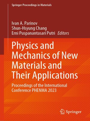 cover image of Physics and Mechanics of New Materials and Their Applications